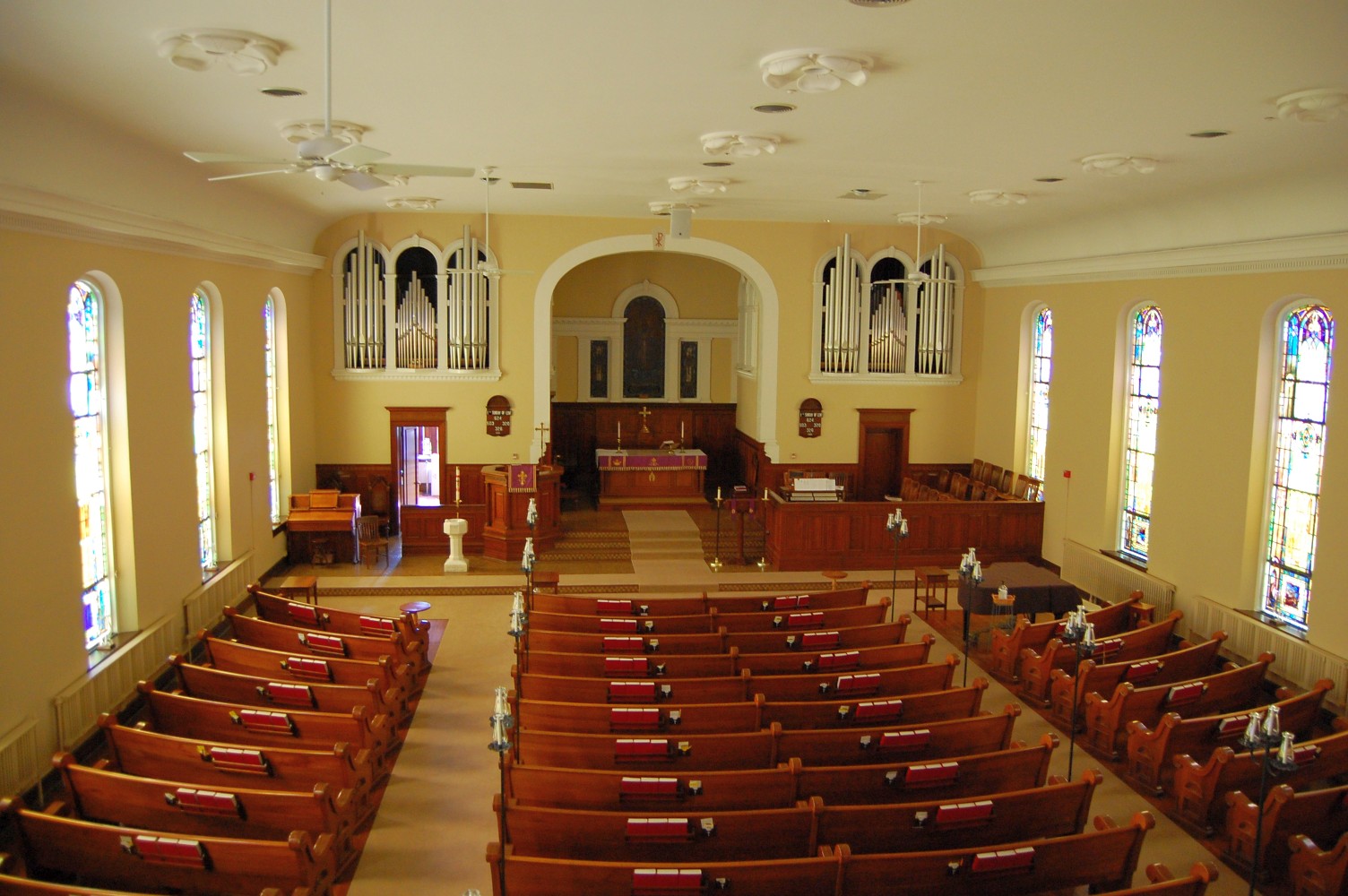 inside lutheran church