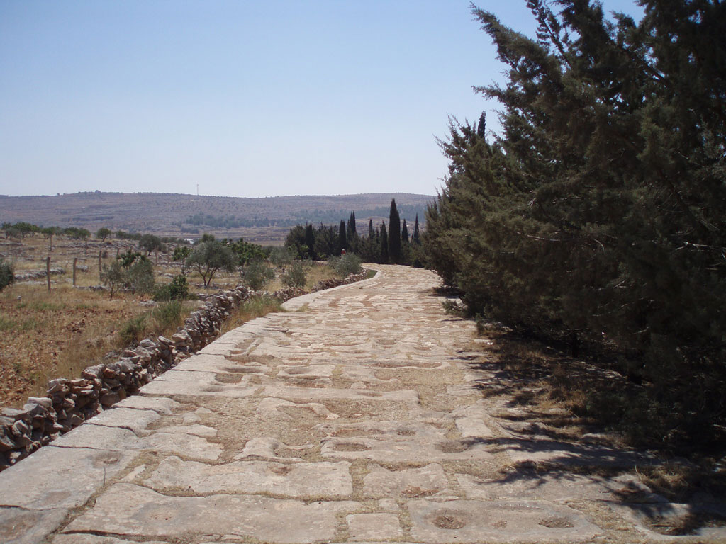 road in damascus